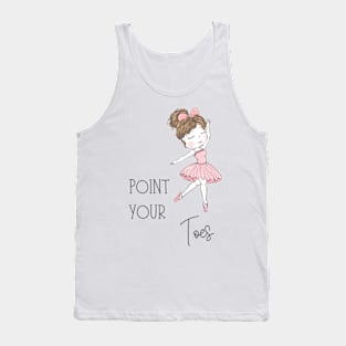 Point your Toes Tank Top